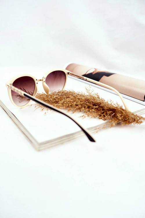 Okulary Przeciwsłoneczne Prius PR-V68 Czarne Beż Gradient