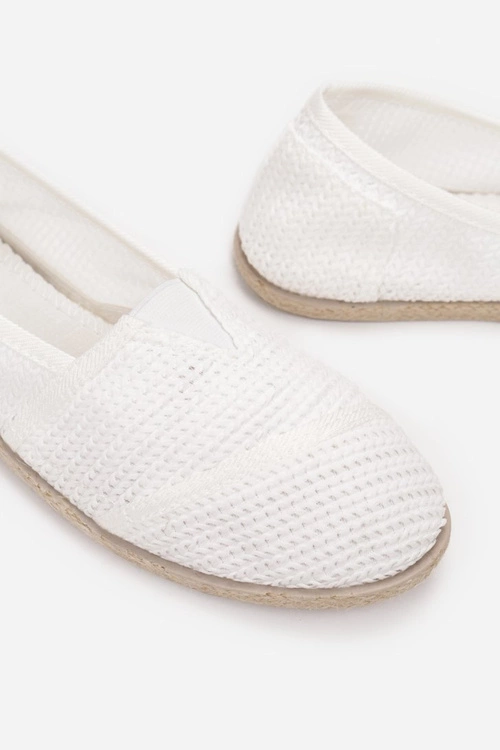 Damskie Espadryle Białe Arianna