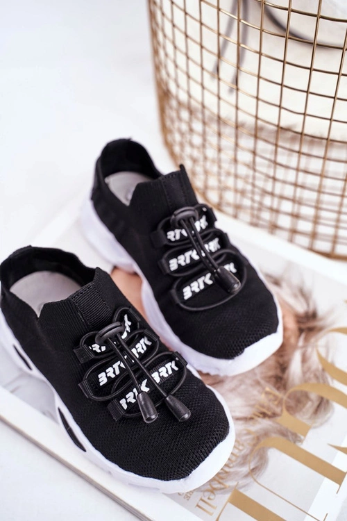 Obuwie Sportowe Dziecięce Bartek Czarne T-75203/W35