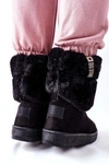 Damskie Śniegowce Big Star II274123 Czarne
