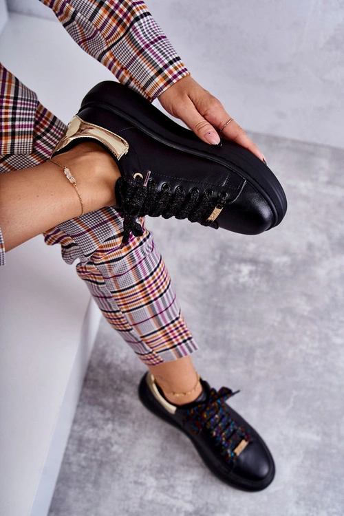 Damskie Buty Sportowe GOE KK2N4073 Czarne