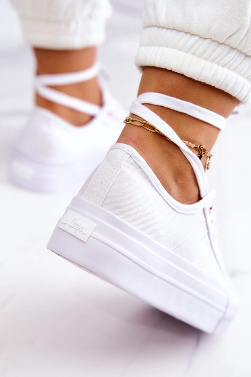 Damskie Tenisówki Lee Cooper LCW-22-31-0890L Białe