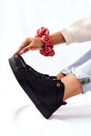 Damskie Wysokie Trampki Cross Jeans II2R4032C Czarne