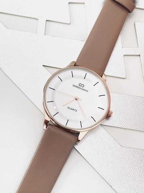 Damski Zegarek Giorgio & Dario Gemini Pudrowy Róż