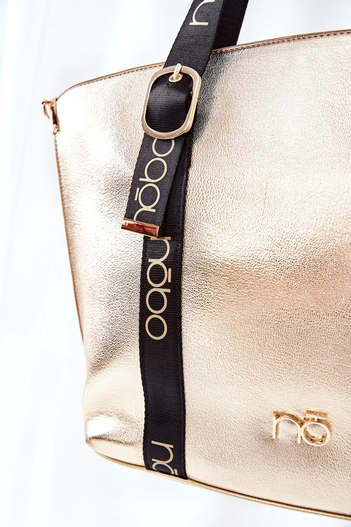 Torebka Shopper Na Ramię Nobo NBAG-K2071-CM23 Złota