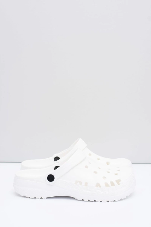 Męskie Klapki Na Basen Kroksy EVA Białe