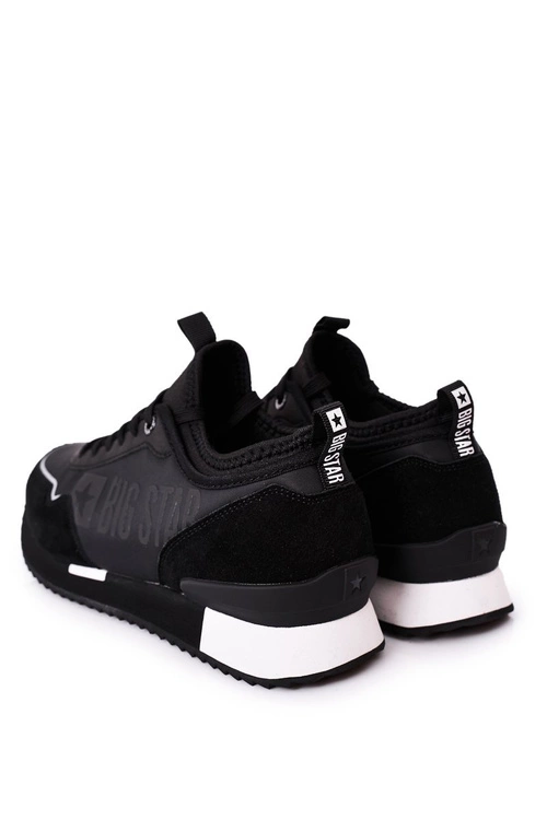 Męskie Sportowe Buty Memory Foam Big Star HH174212 Czarne
