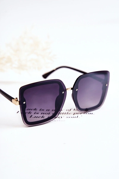Damskie Modne Okulary Przeciwsłoneczne V130045 Czarne