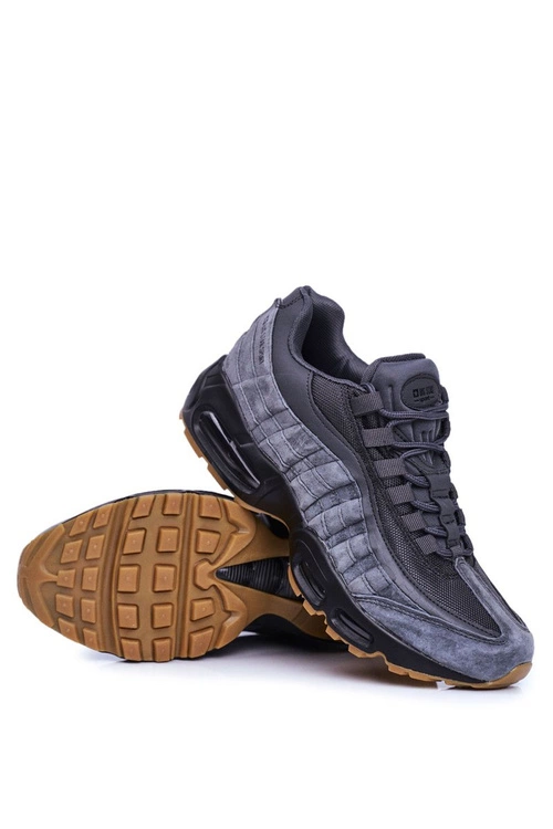 Sportowe Męskie Buty Big Star Szare FF174297