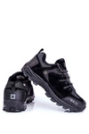 Trekkingowe Męskie Buty Big Star Outdoor Czarne GG174282