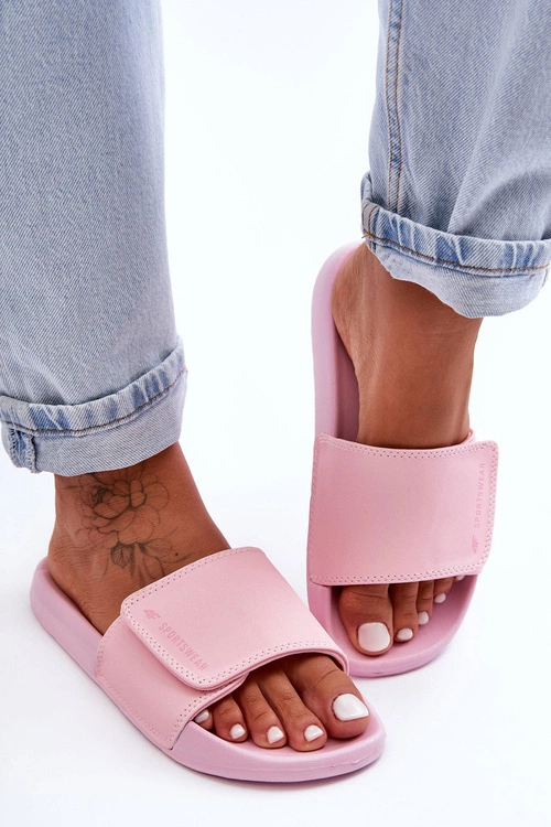 Damskie Klapki 4F 4FSS23FFLIF070-56S Różowe