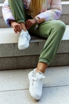 Damskie Sportowe Buty Sneakersy Biało-Czarne Your Dreams