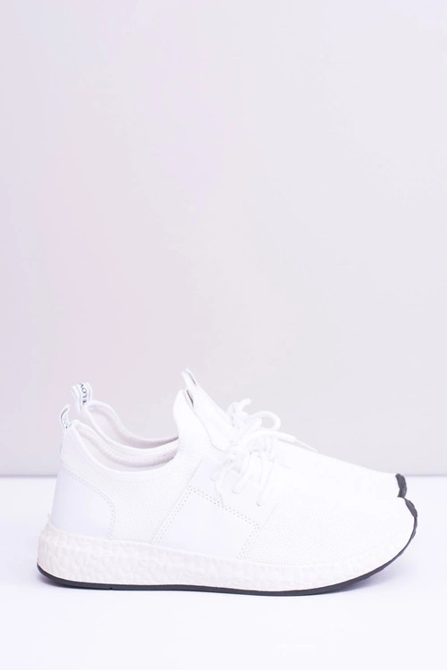 Męskie Białe Obuwie Sportowe Mathieu