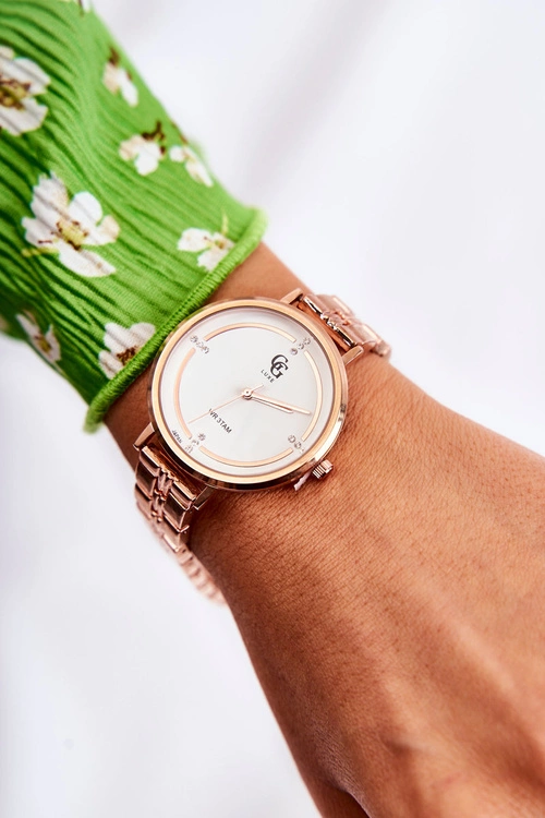 Damski Zegarek GG Luxe Różowe Złoto