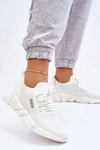 Damskie Lekkie Sneakersy Memory Foam System Big Star JJ274268 Białe