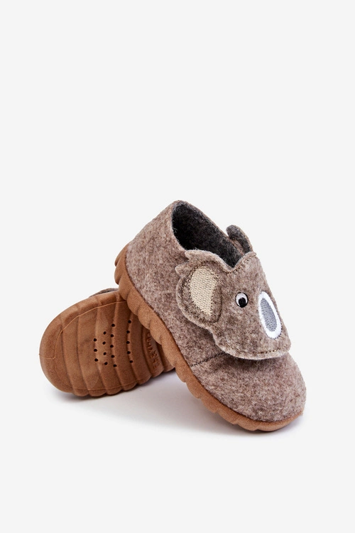 Dziecięce Papcie Befado Koala 620P002 Beżowe