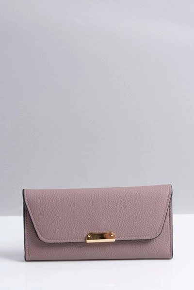 Stylowy Duży Fioletowy Portfel Damski