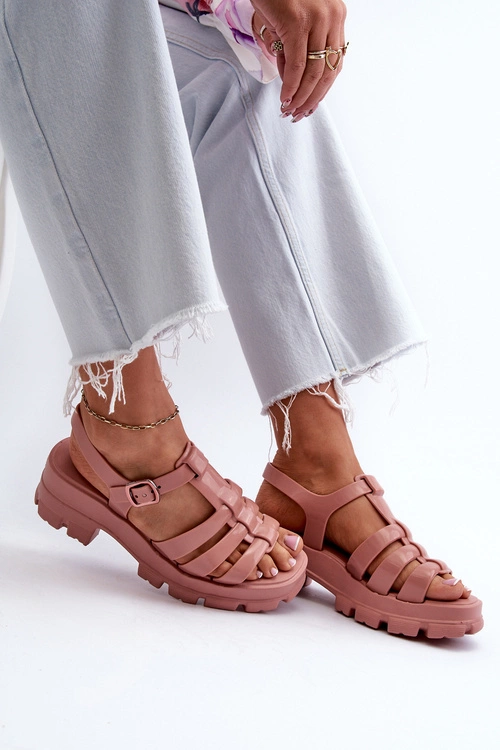 Pachnące Sandały Damskie ZAXY NN285038 Brudny Róż