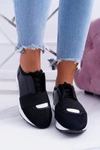 Lu Boo Damskie Czarne Sportowe Buty Madoni