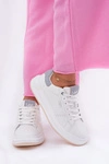 Sneakersy Damskie Na Platformie LEE NAOMI WOMEN LOW 50251012.06K Białe 