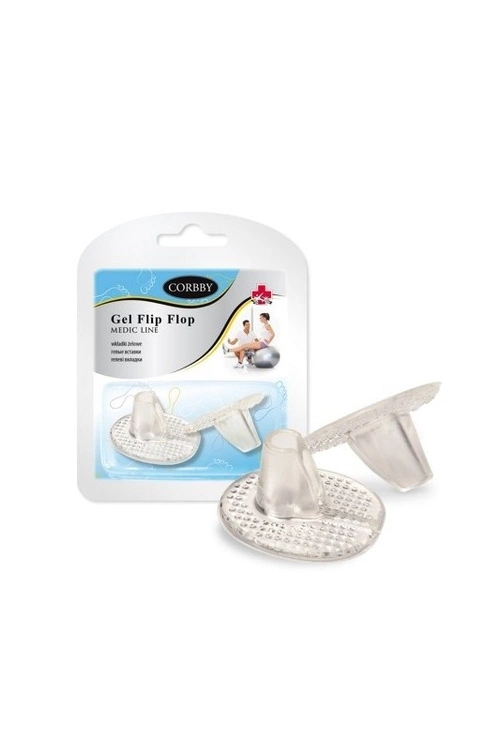 CORBBY Wkładki Żelowe Do Klapek Typu Japonki