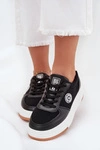 Sneakersy Damskie Na Platformie Big Star RR274573 HI-POLY SYSTEM Czarne