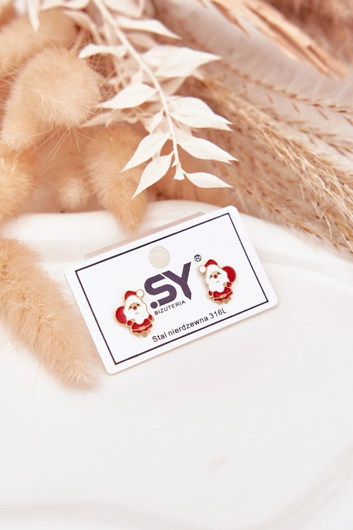 Kolczyki Mikołaje Ze Stali Chirurgicznej