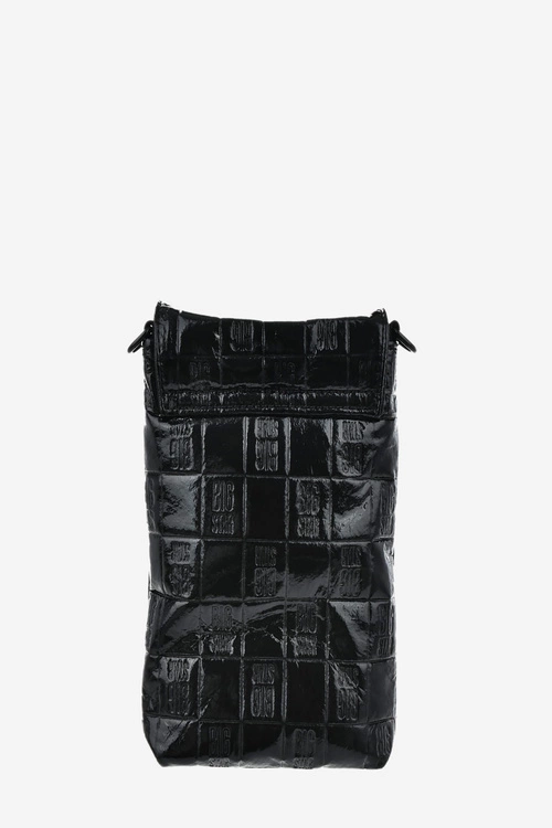 Lakierowana Torebka Saszetka Big Star OO574144 Czarna