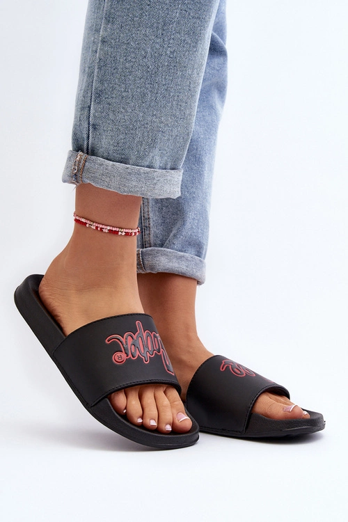 Damskie Klapki Lee Cooper LCW-24-42-2483L Czarne