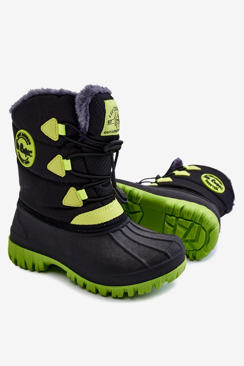 Dziecięce Ocieplane Śniegowce Lee Cooper LCJ-21-44-0519 Czarne