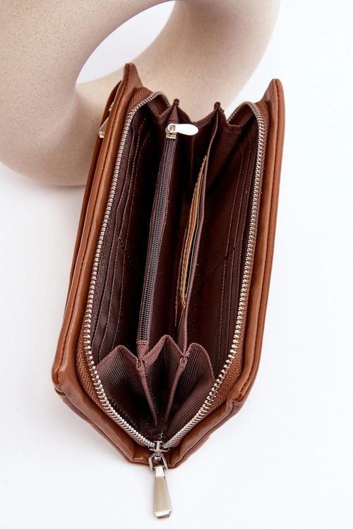 Damski Portfel Brązowy Tiborlena