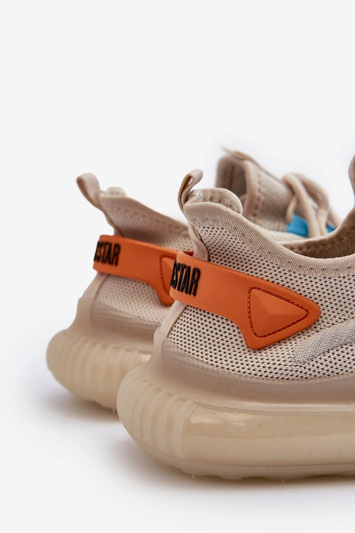 Buty Sportowe Męskie HI-POLY SYSTEM Big Star NN174452 Beżowe