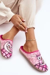 Domowe Klapki Klapki Sowa Inblu GF000018 Różowe 