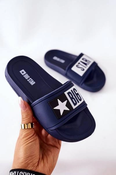 Klapki Dziecięce Big Star DD374152 Granatowe