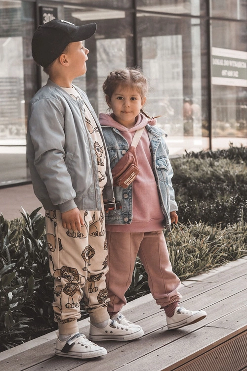 Dziecięce Niskie Trampki BIG STAR JJ374075 Białe