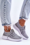 Wsuwane Damskie Buty Sportowe Szare Hold Me!