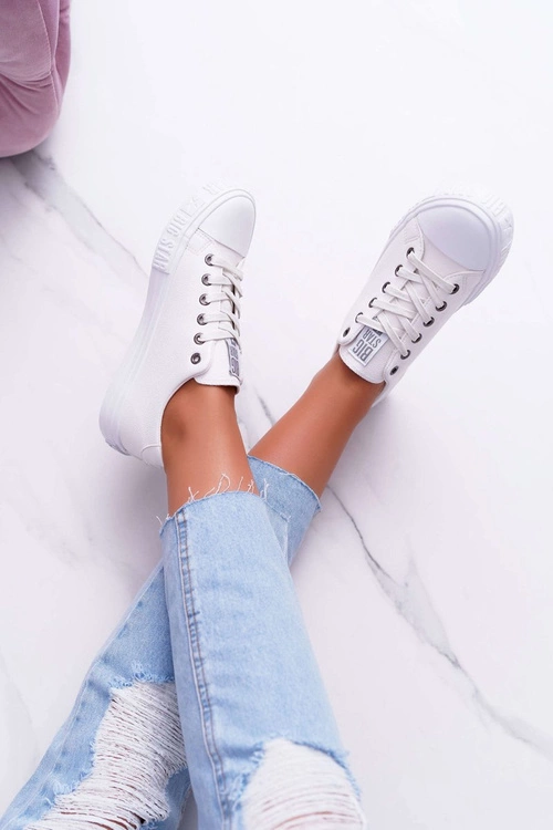 Damskie Trampki Big Star Białe EE274248