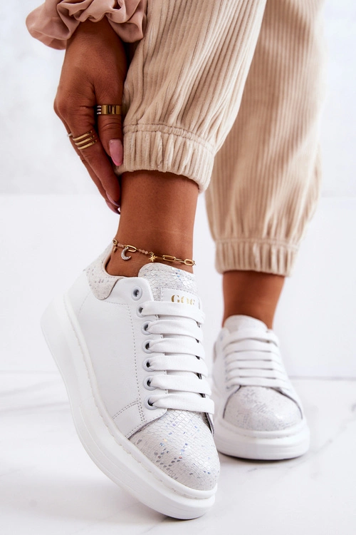 Damskie Buty Sportowe GOE JJ2N4053 Białe