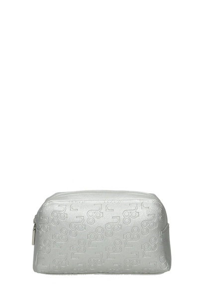 Klasyczna Kosmetyczka NOBO L0150-C022 Srebrna