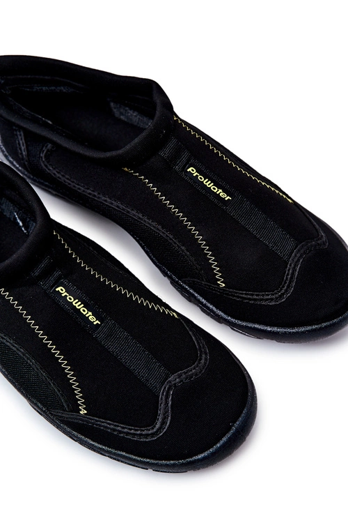 Buty Do Wody Męskie ProWater 20-37-012 Czarne