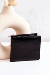 Mały Portfel Na Magnes Czarny Damaris