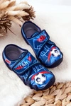 Buty Papcie Befado Na Rzep 273X321 Niebieskie