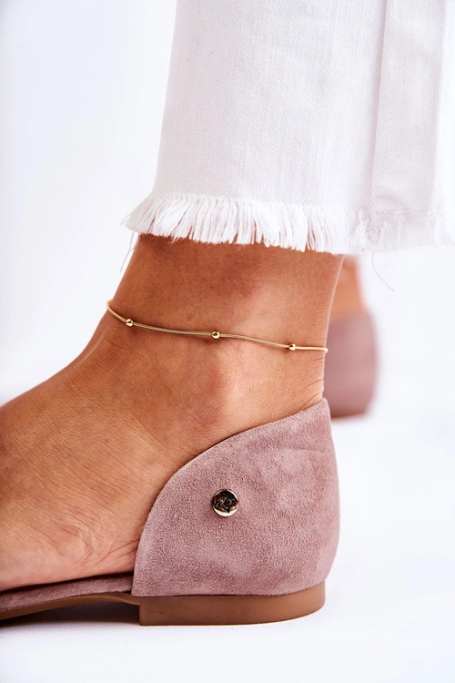 Zamszowe Sandały Maciejka 03615-02 Brązowe