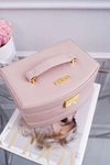 Kuferek Szkatułka Na Biżuterię NOBO Różowy NBOX-I01-C004