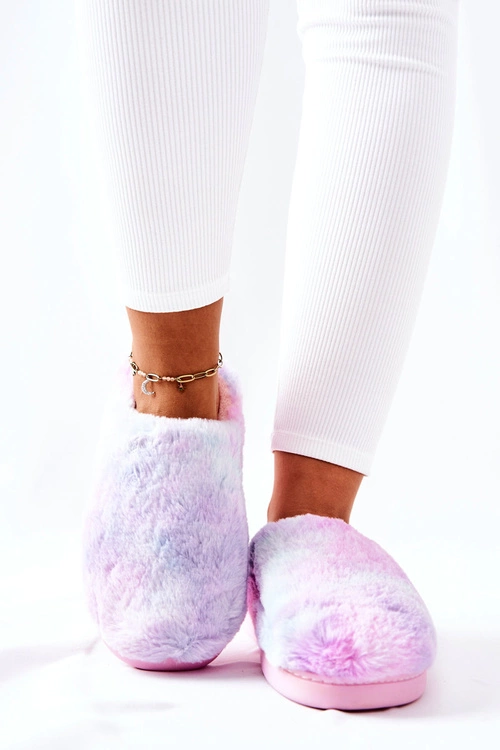 Papcie Ocieplane Futrzane Wielokolorowe Mecy