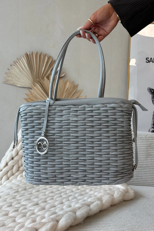 Torebka Typu Shopper NOBO BAG5940-M19 Szara