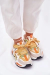 Sneakersy Buty Sportowe Damskie Z Podwójnym Sznurowaniem Multikolor Efobell