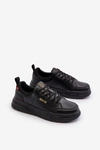 Sneakersy Męskie Memory Foam System Big Star NN174148 Czarne