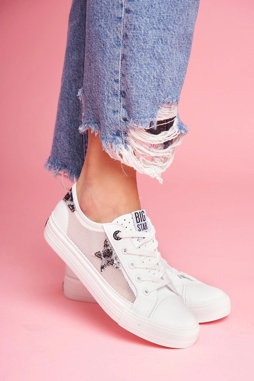Damskie Trampki Big Star Białe FF274487
