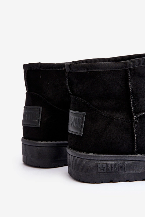 Dziecięce Śniegowce Ocieplane Czarne Big Star MM374054